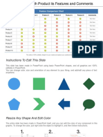 Comparison Chart With Product Its Features and Comments WD