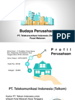 Budaya Organisasi PT Telkom