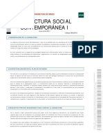 Estructura Social Contemporánea I