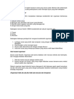 Karakteristik Organisasi Dalam SDM