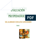 Tomo I Evaluación Psicopedagógica Alumnos Ac PDF