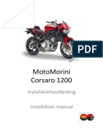 Motomorini Corsaro 1200 Manual