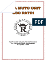 Cover Data Mutu Unit