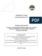 Milica Cvetkovic Doktorska Disertacija Za Stampu PDF