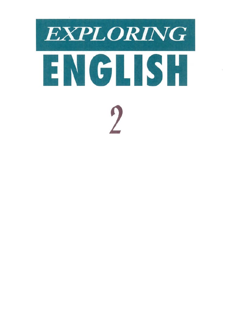 Exploring English 2 PDF | PDF