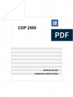 User Manual CDP2500