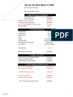 Skymatix Checklist V3 Zibo Mod PDF