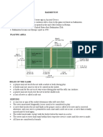 Badminton Handout-1 PDF