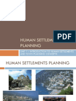 Unit 1.1 & 1.2 - Urban &rural & Evolution of Settlements