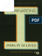 2016 Khilnani, Sunil. Incarnations - India in 50 Lives