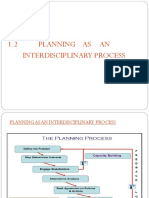 Unit 1.3 - Planning As A Interdiscipilinary Process