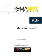 Manual Sigmanest Português PDF