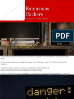 Chrome Extnsions for Hackers