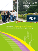 Tamkang University in Taiwan Handbook 2020 Latest Information