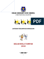 Buku Laporan Bola Tampar