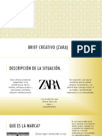 Brief Creativo Zara