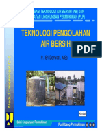 Teknologi Air Bersih