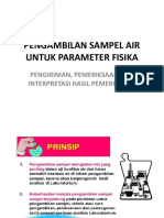 Pengambilan Sampel Air Untuk Parameter Fisika