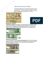 Historia Completa de Los Billetes de Guatemala