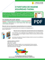 Aviso Constitución COMITE PARITARIO DE FAENA