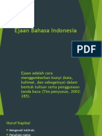 Materi 4 - Ejaan Bahasa Indonesia