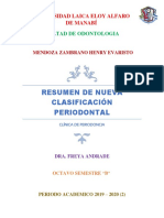 Henry Mendoza Zambrano - Resumen de Periodoncia