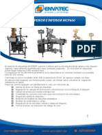 Etiquetadora MCP600 Ficha Tecnica