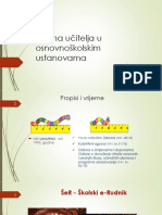 Norma Učitelja U Osnovnoškolskim Ustanovama