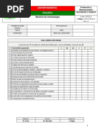 Check List Rack | PDF