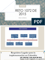 DECRETO 1072 DE 2015 Dysap