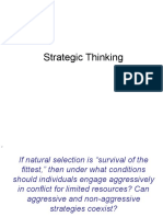 Strategic Thinking - Sumit Roy