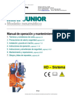 Mini Junior - Operator and Maintenance Manual (HD) v.1.4 - Spanish PDF