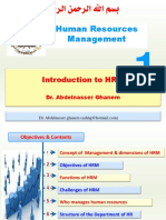 1 Introduction To HRM PDF