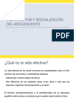 Vida Afectiva y Socialización