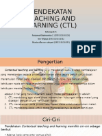 Pendekatan Teaching and Learning (CTL)