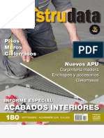 Construdata ACABADOS INTERIORES Ed 180