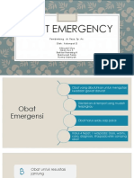 Obat Emergensi untuk Keadaan Darurat