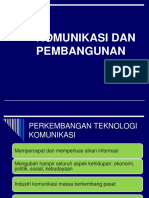 KOMUNIKASI PEMBANGUNAN