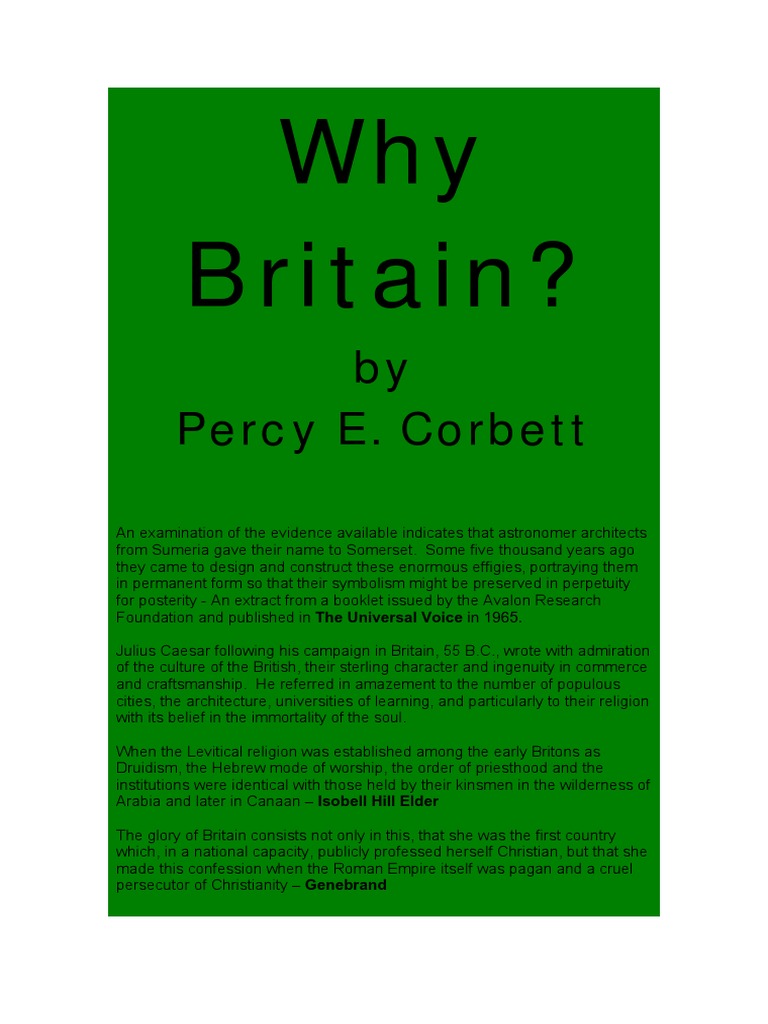 The Early Christian Roots of Britain: An Examination of Evidence ...