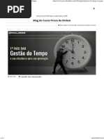 1ª Fase da OAB_ a importância da Gestão do Tempo