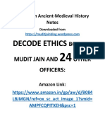 Mudit Jain Ancient Medieval Notes 1 PDF