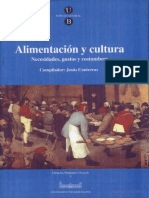 Alimentación y Cultura-Jesus Contreras Et All PDF