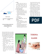 Leaflet Ibu Hamil Tanda Persalinan