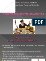 Aula de Comportamento Alimentar