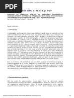 ESTATUTO DO EXERCÍCIO PÚBLICO DO MINISTÉRIO ECLESIÁSTICO