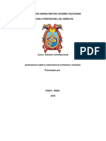 Monografia Del Ministerio de Economia y Finanzas