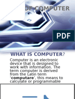 Function of Computer