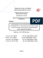 Faculte Des Sciences de La Terre Departe PDF