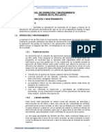 Manual de Operación y Mantenimiento Filtro