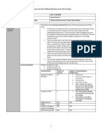 Lesson Plan For Observation 1 Yce II